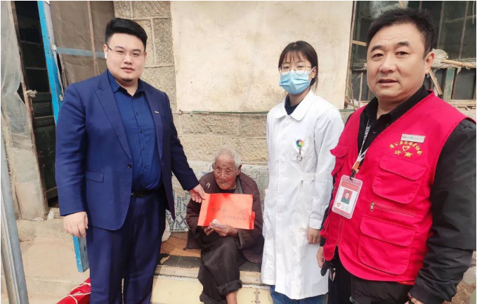 愛在重陽節(jié)，慰問暖人心